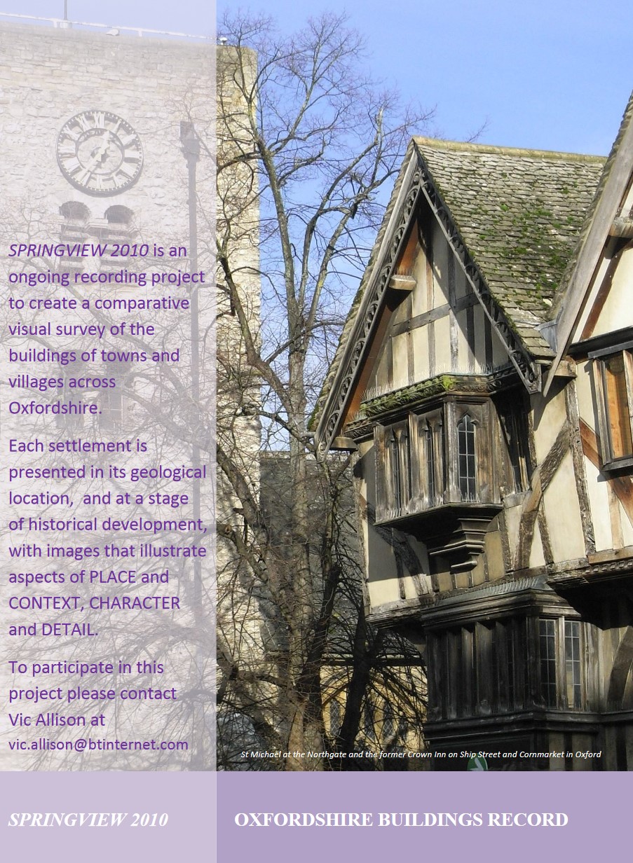 SPRINGVIEW - OXFORDSHIRE BUILDINGS RECORD